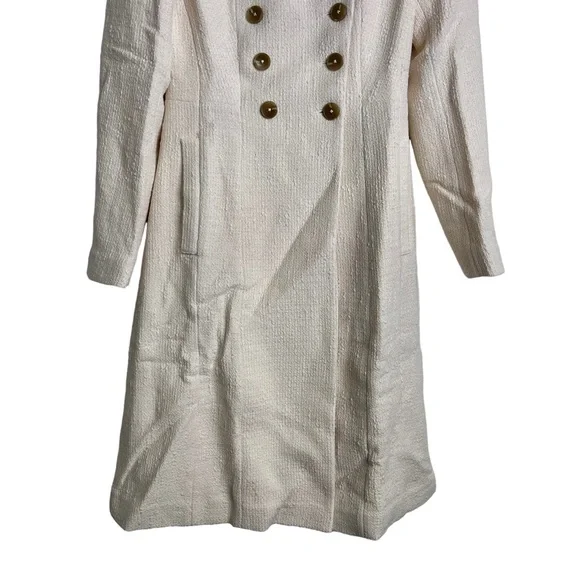 New Gaala Isabella Double Breasted Tweed Coat - Picture 5 of 16